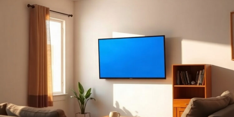 Adiós los televisores fijados pared