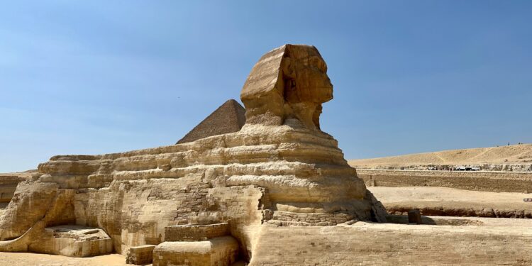 Un estudio del Reino Unido sobre la Gran Esfinge de Egipto descubre una nueva especie animal oculta entre sus rocas