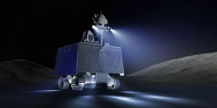 NASA publica imágenes de astronautas en el rover Pegasus durante una prueba para cartografiar el polo sur de la Luna