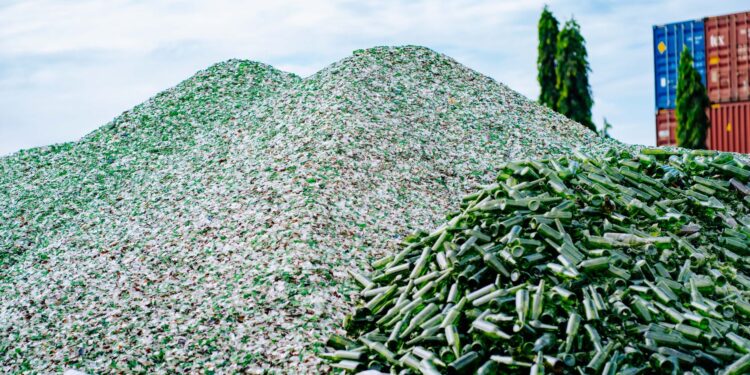 Descubrimiento realizado demuestra vidrio reciclado