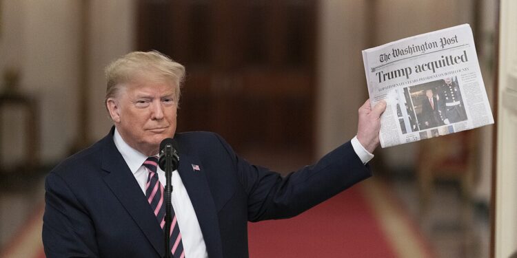 Trump señala como “enemigo” a cualquier persona que utilice la inteligencia artificial