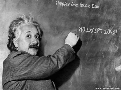 Reflexión einstein dedicada hijo andar