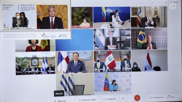Los presidentes de Ecuador, Uruguay, Chile y Colombia condenaron el régimen  de Maduro durante la Cumbre Iberoamericana | Vistazo